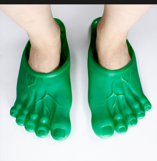 Scary Toe Slippers