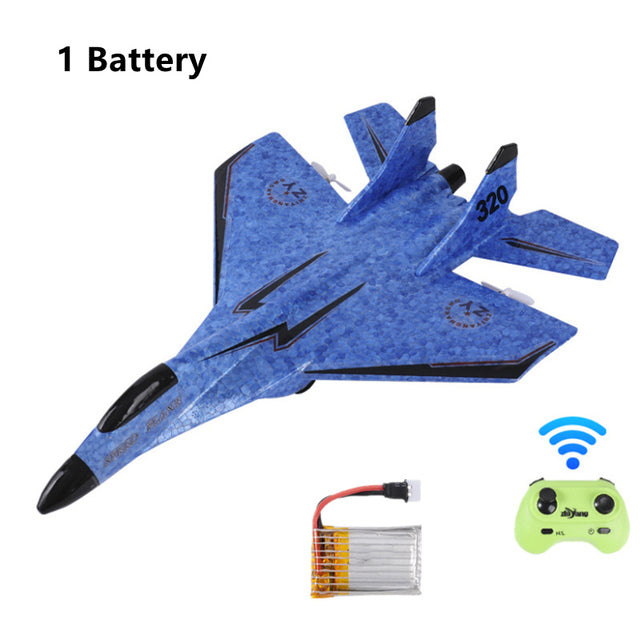 2.4G Glider RC Drone MIG 320 Hand Throwing Foam Airplane