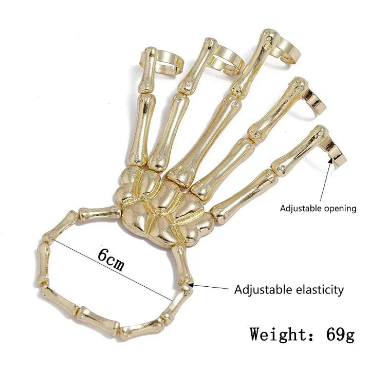 Skeleton Hand Bracelet For Women