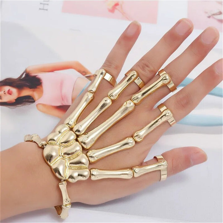 Skeleton Hand Bracelet For Women