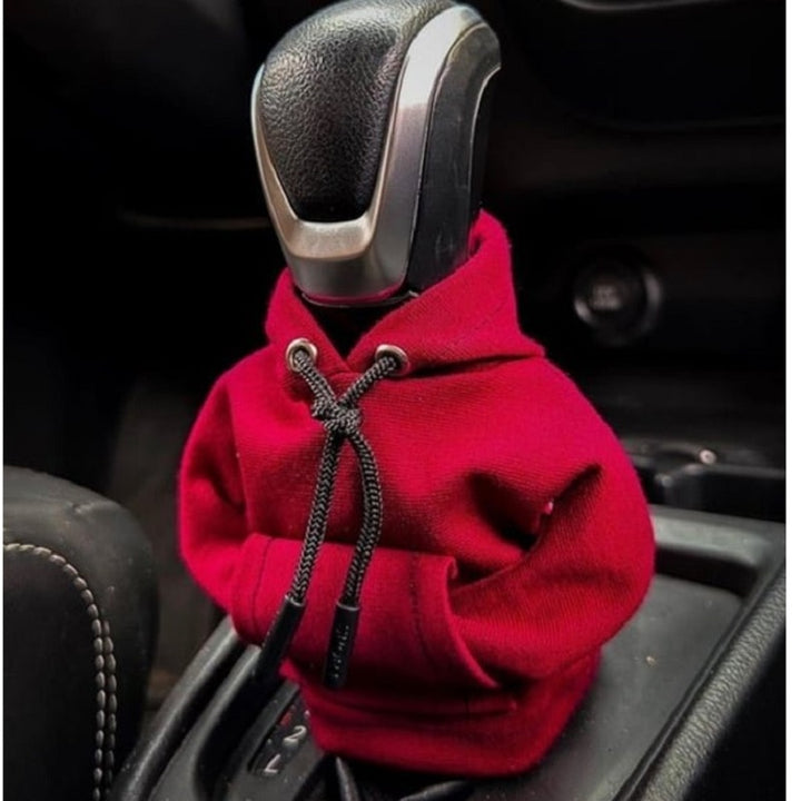 Hoodie Car Gear Shift Cover