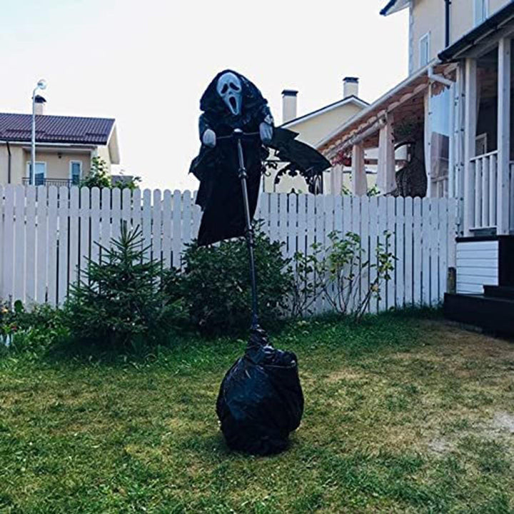 Garden Ghostface Scarecrow