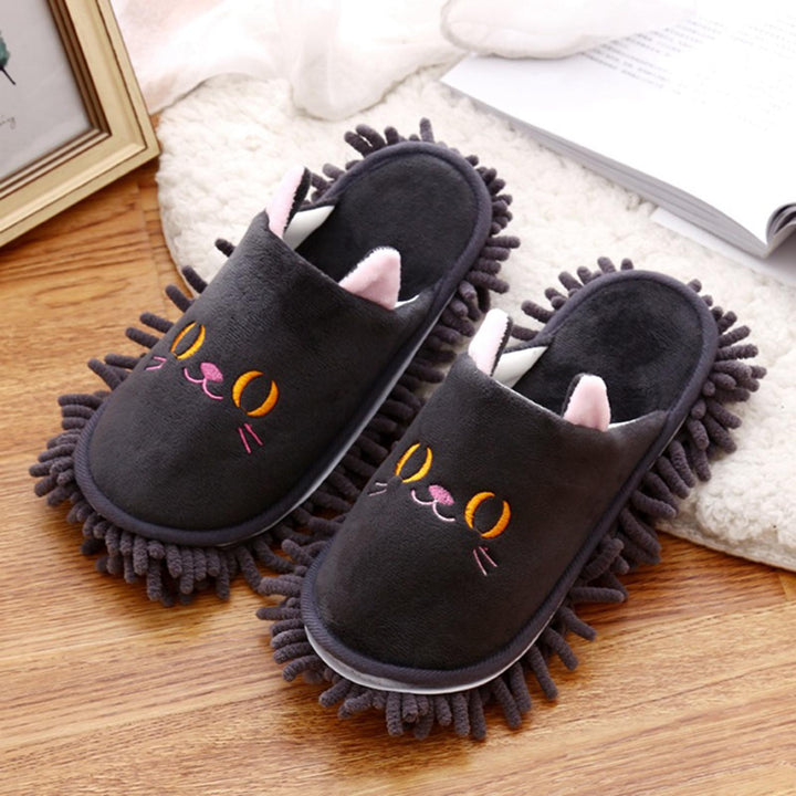 Washable Dust Mop Slipper Shoes