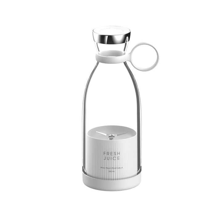 White portable blender